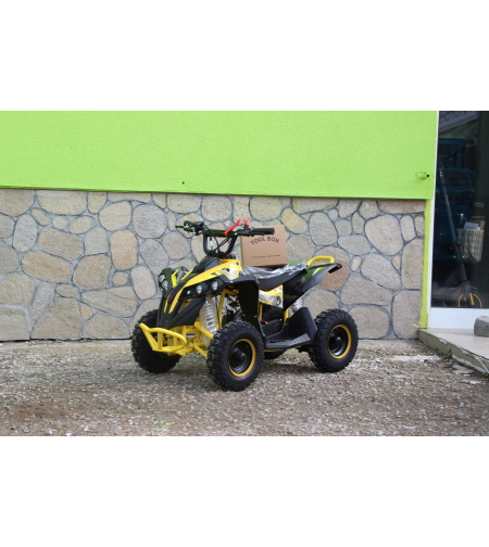Детско бензиново ATV MaxMotors Grizzly SPORT – BLACK & YELLOW