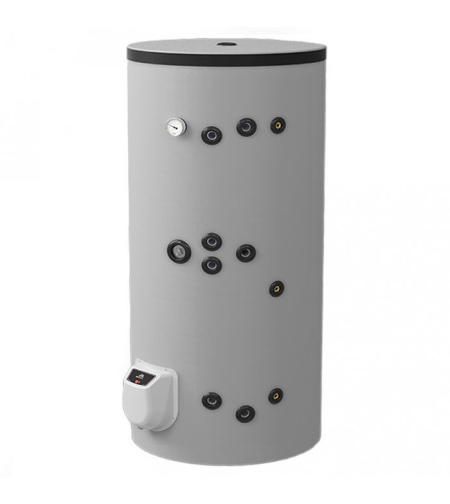 Стоящ бойлер Eldom FV30067S2 300л с две серпентини