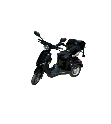 Електрическа триколка В1 | Черна, 1500W, 5 батерии, 2024