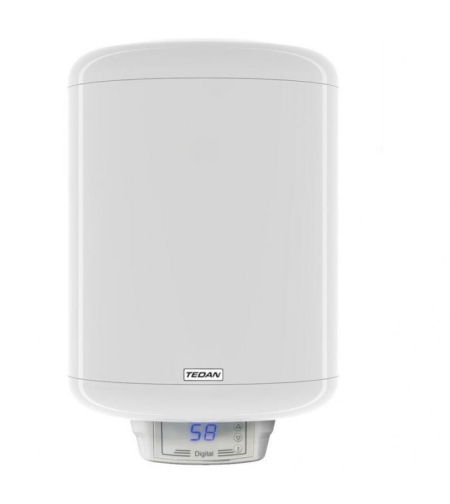 Вертикален бойлер Tedan Digital Pro Inox 80 3kW - неръждаем