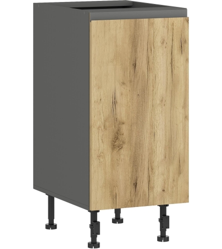 Долен шкаф с една врата и рафт LUSIL H 40/87