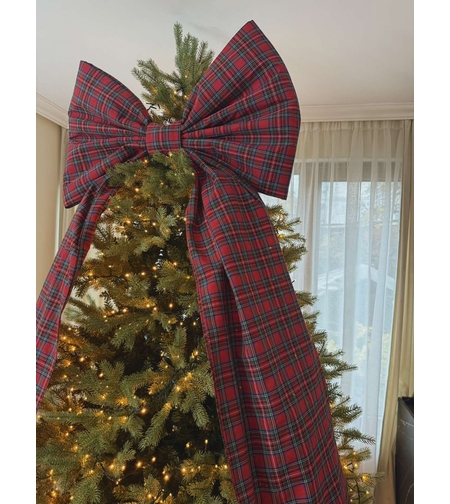 Коледна панделка (каре)
