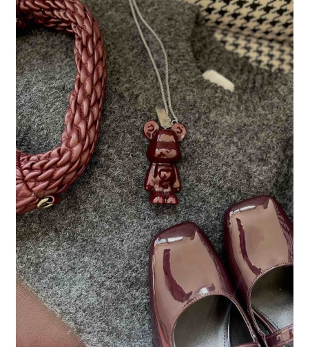 Колие ''BURGUNDY''