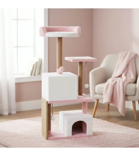 Стилна катерушка за котки SoftNest