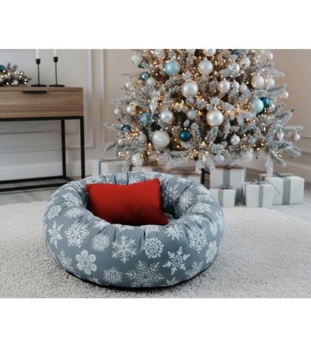 Зимно пухкаво легло за кучета и котки - лимитирана серия