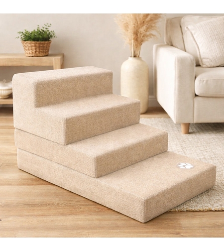 Четворни стълби за дребни породи кучета и котки