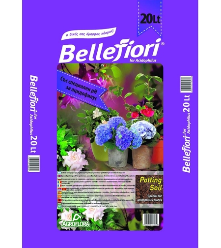 Субстрат за рододендрони, азалии и киселолюбиви растения - Bellefiori for Acidophilus