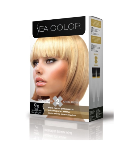 БОЯ ЗА КОСА СИЙ КОЛОР 9.0 VERY LIGHT BLONDE