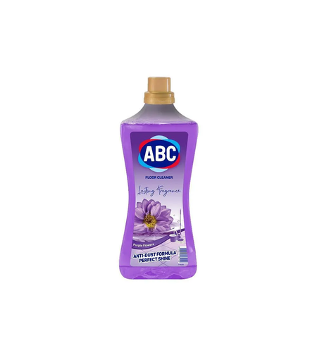 Препарат за почистване на под АВС, Purple Flowers, 0.900мл.