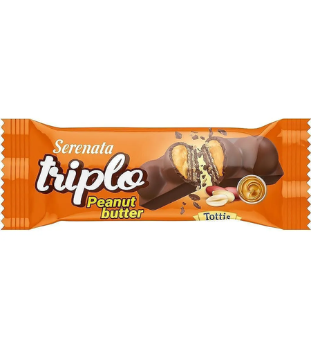 ДЕСЕРТ TRIPLO С ФЪСТЪЧЕН КРЕМ 50 ГР.