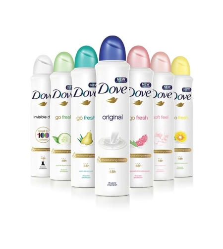DOVE  Дезодорант спрей дамски, 250 мл