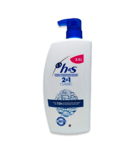 HEAD & SHOULDERS шампоан за коса, 800мл, Против пърхот, Classic 2в1