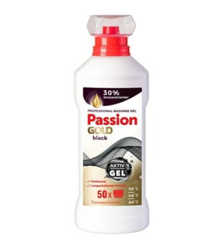 Професионален Гел за Черно Пране Passion Gold Black 2 л