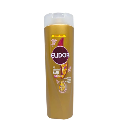 ELIDOR шампоан за коса, 400мл, Черен