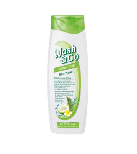 Wash&go шампоан 750мл кокосова вода