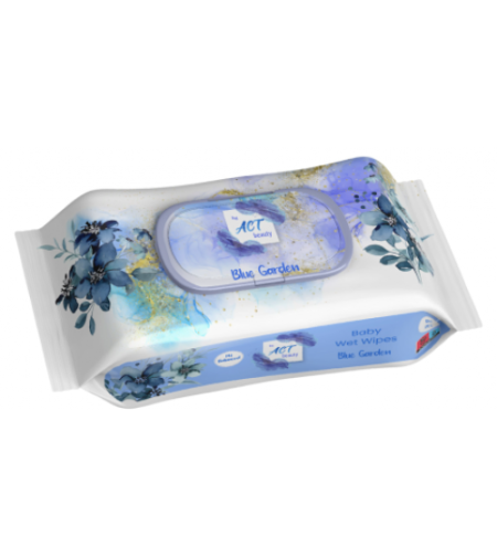 ACT МОКРИ КЪРПИ 120бр-Промо -BLUE