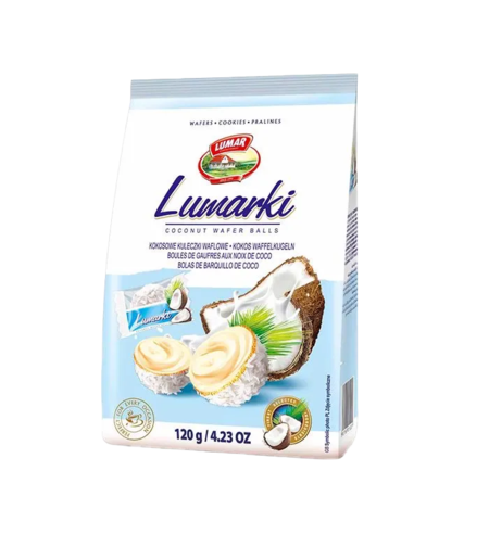 LUMARKI ШОКОЛАДОВИ БОНБОНИ С КОКОС 120 ГР.