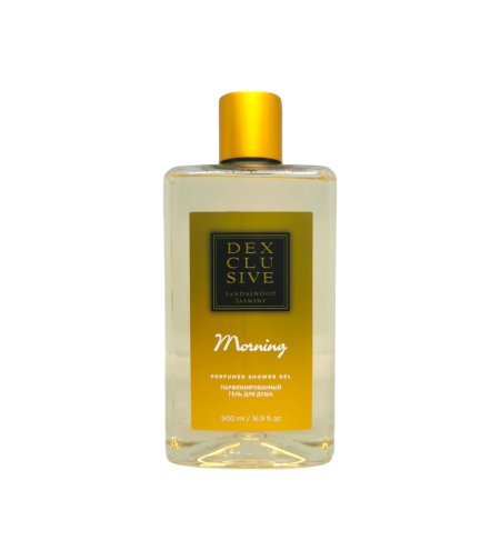 DEXCLUSIVE парфюмен душ-гел, 500мл, Sandalwood & Jasmine, Morning