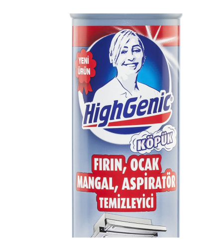 HIGHGENIC почистваща пяна за фурни,скари,аспиратори