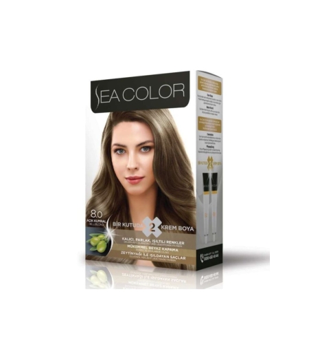 БОЯ ЗА КОСА СИЙ КОЛОР 8.0 LIGHT BLONDE