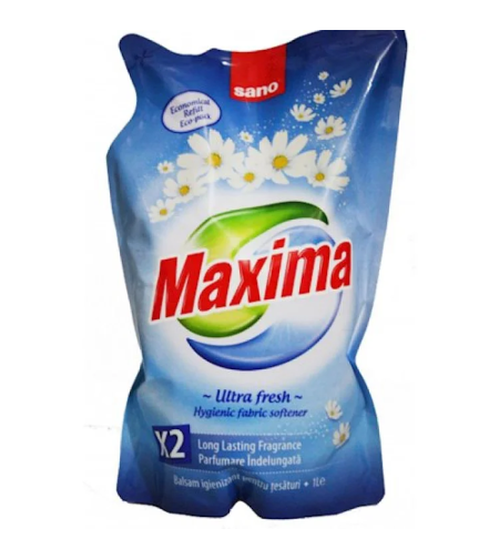 SANO maxima омекотител плик 1000мл, Ultrafresh