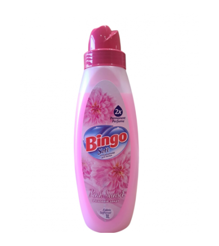 BINGO SOFT ОМЕКОТИТЕЛ-1л-PINK SUNSET/РОЗОВ