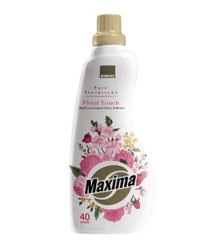 Омекотител Sano Maxima Floral Touch, 1 литър, 40 пранета