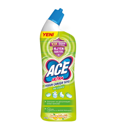 Почистващ препарат Ace Ultra Limon WC Gel, 750 мл