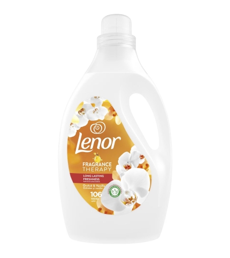 Lenor Orchid & Vanilla омекотител, 106 пранета (2.65 л)