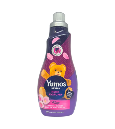 YUMOS омекотител за пране, 50 прaнета, 1200мл, Renk Koruma, Miige