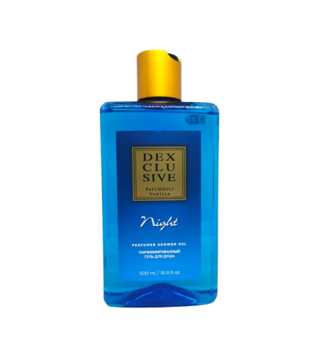 DEXCLUSIVE парфюмен душ-гел, 500мл, Patchouli Vanilla, Night