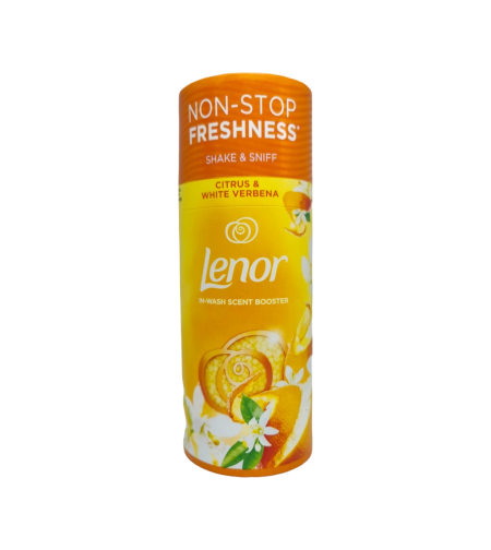 LENOR омекотител за пране на кристали, 176гр, Citrus & White Verbena