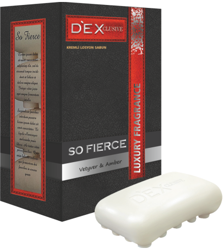 DEXCLUSIVE Тоал.КРЕМ Сапун 4х100гр. SO FIERCE