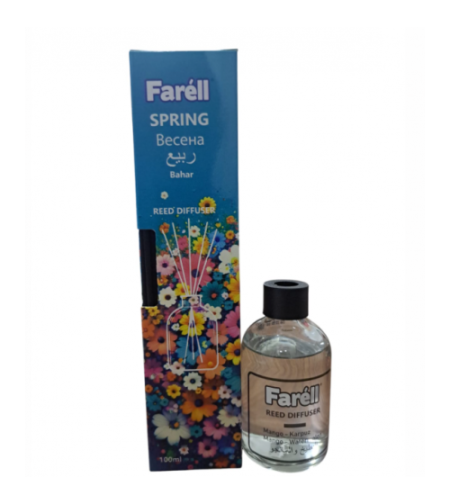 FARELL REED DIFFUSER 100мл. АРОМАТИЗАТОР ЗА СТАЯ -ПРОЛЕТ