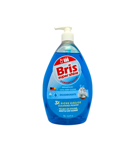 BRIS препарат за миене на съдове, 1000мл, Bicarbonate