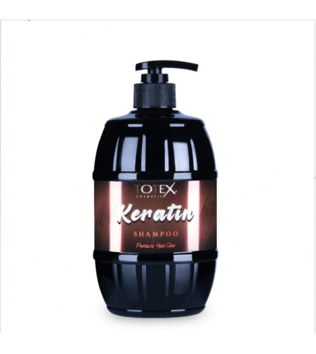 ШАМПОАН TOTEX С КЕРАТИН 750 МЛ ПОМПА