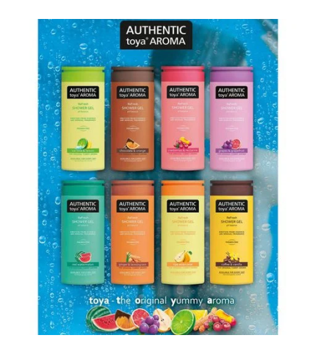 AUTHENTIC toya Aroma- Душ гел за тяло-1бр цена-5.50