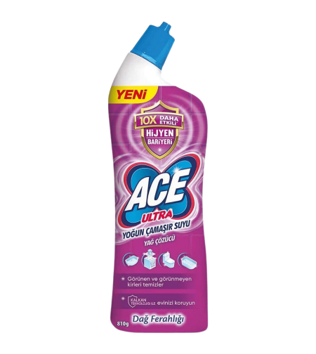 Почистващ препарат Ace Ultra Fresh WC Gel, 750 мл