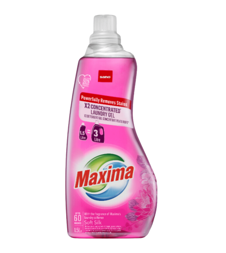 Sano Maxima Soft Silk, 1,5 литра, 60 пранета