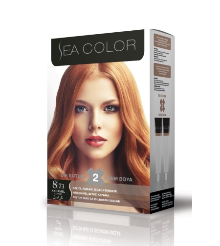БОЯ ЗА КОСА СИЙ КОЛОР 8.73 CARAMEL