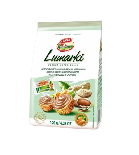 LUMARKI ШОКОЛАДОВИ БОНБОНИ С ФЪСТЪК 120 ГР.