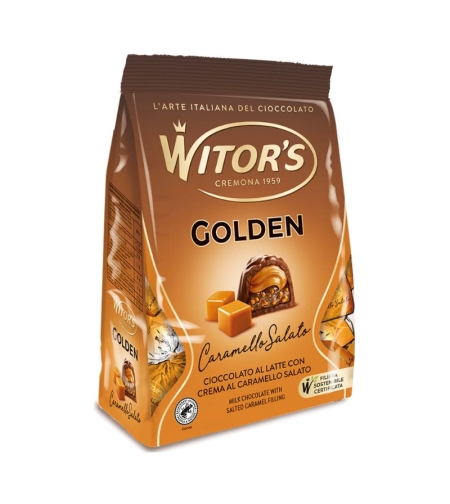 бонбони шоколадови Witors Golden Caramelo Salato солен карамел 200гр