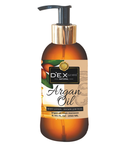 DEXCLUSIVE NATURAL ЛОСИОН ЗА ТЯЛО 250 мл. ARGAN OIL
