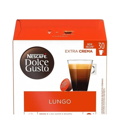 Кафе капсули NESCAFÉ Dolce Gusto Extra Crema Lungo 30 бр.