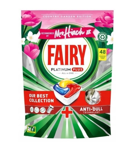 Комплект 48 капсули за съдове, Fairy, Multicolor