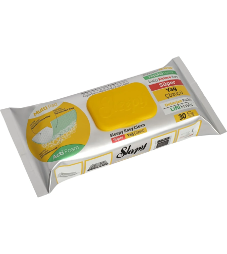 SLEEPY мокри кърпи за почистване, Кухня, 30 броя