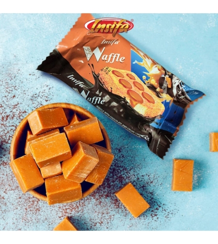 ИНСИФА ВАФЪЛС КАРАМЕЛ-45ГР