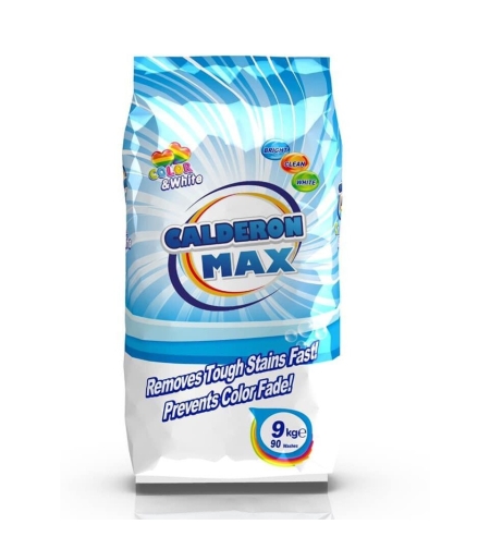 Прах за пране Calderon Max Color & White, 90 пранета, 9 кг