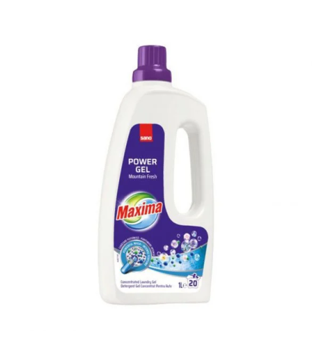SANO MAXIMA MOUNTAIN FRESH Гел за пране,20 пранета- 1 литър