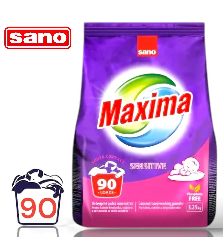 Sano Maxima Sensitive Сух прах 3.250кг 90пр